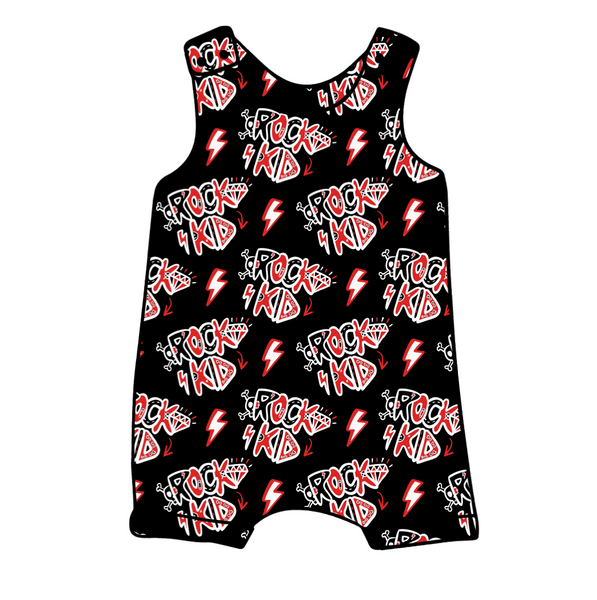 Rock Kid Romper