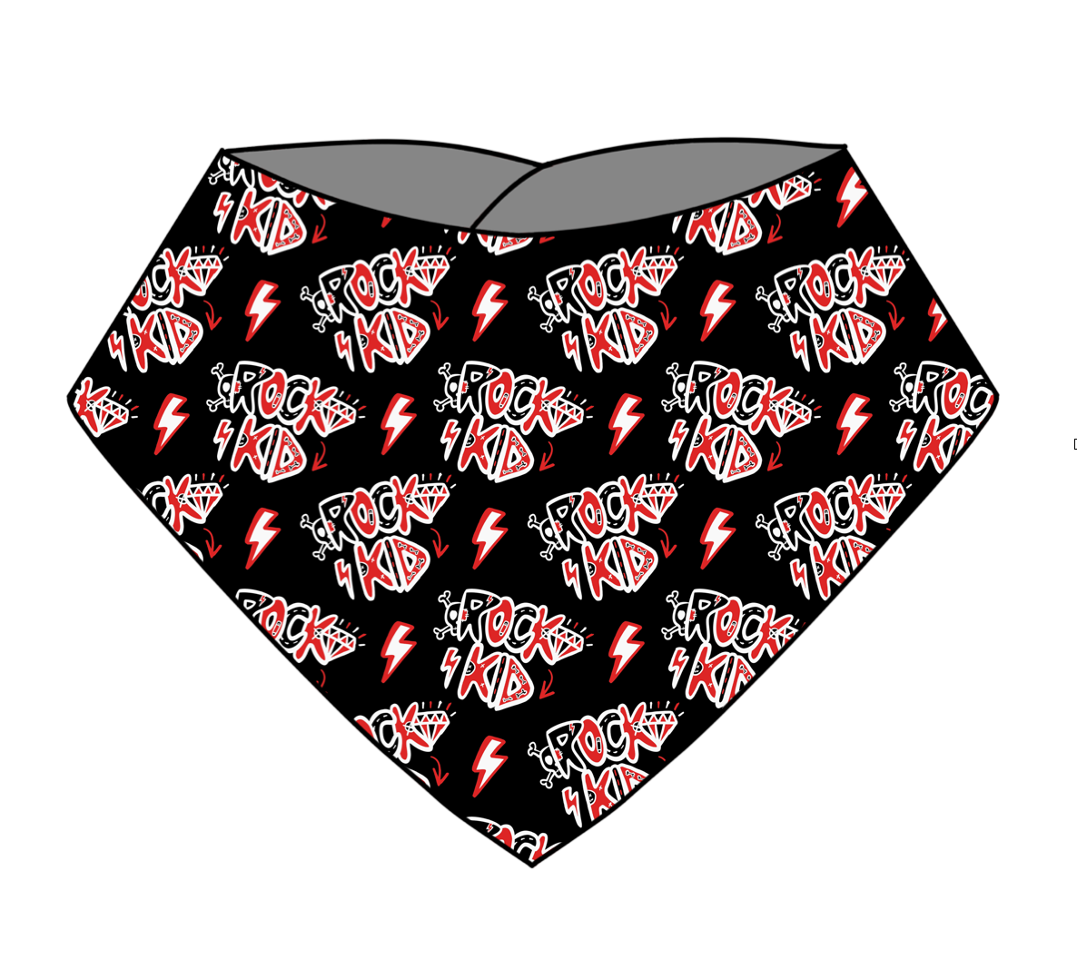 Rock Kid Dribble Bib