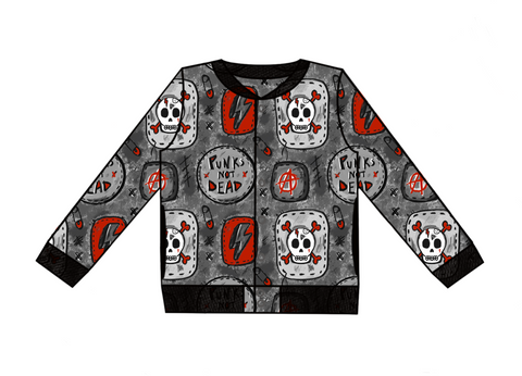 Punks Not Dead Bomber Jacket