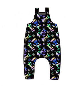 Rainbow Rock and Roll Dungarees