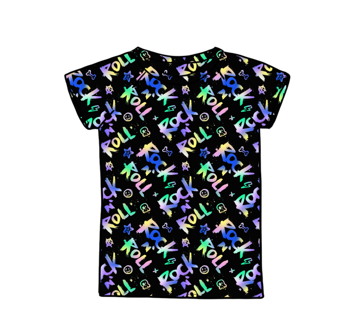 Rainbow Rock and Roll T-Shirt