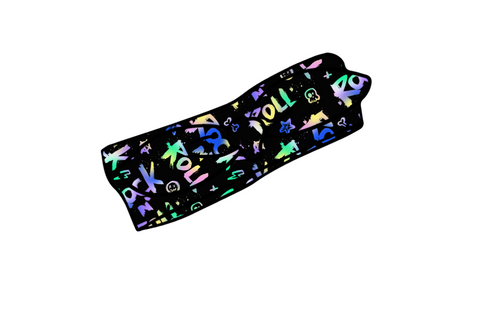 Rainbow Rock and Roll Headband