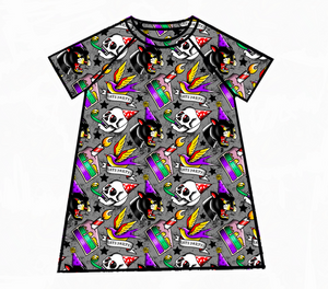 Lets Party Raglan Dress