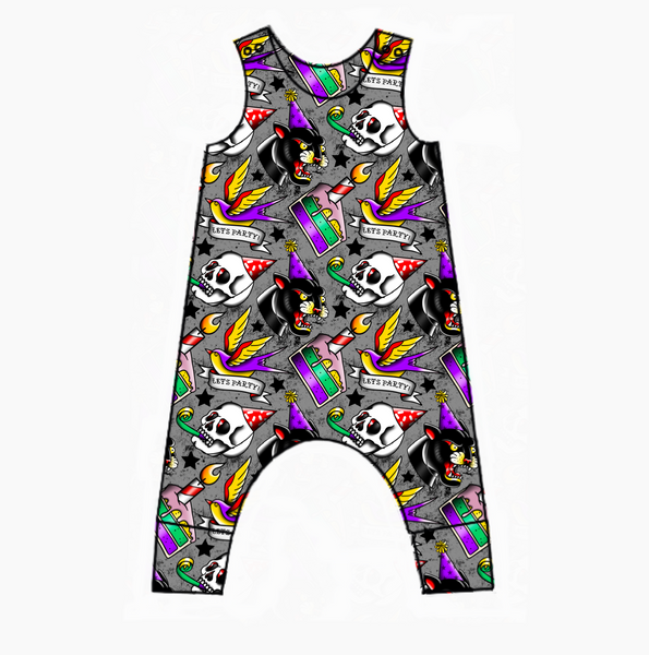 Lets Party Harem Romper