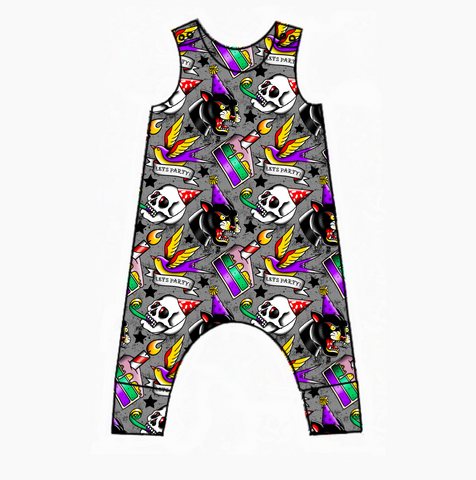 Lets Party Harem Romper