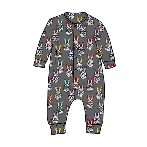 Leopard Eggs Sleepsuit