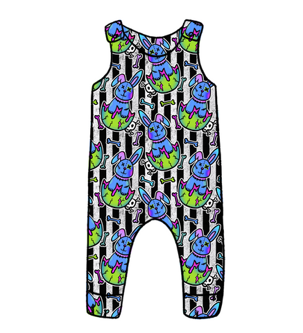 Zombie Bunnies Romper