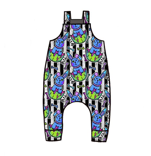 Zombie Bunnies Dungarees