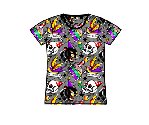 Lets Party Womens T-Shirt