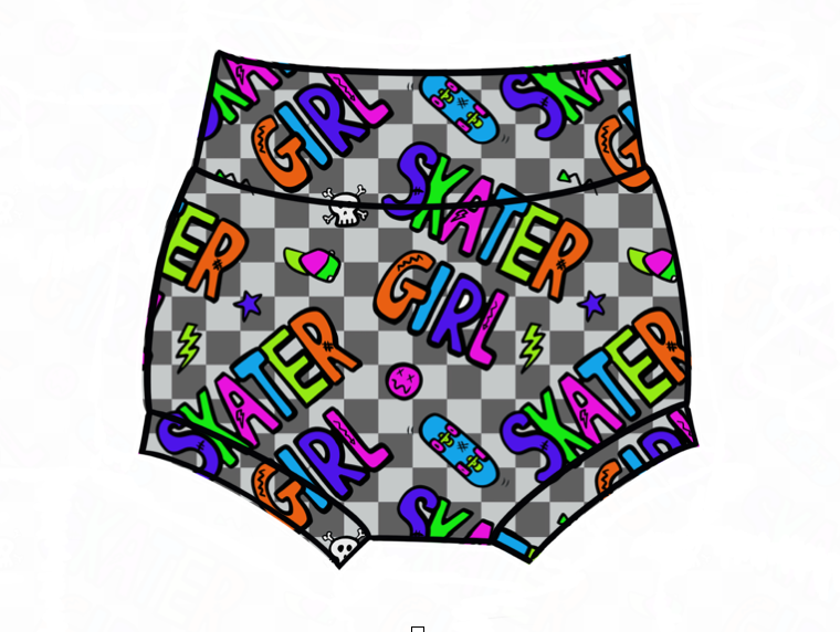 Skater Girl Bummies