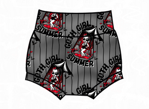 Goth Girl Summer Bummies