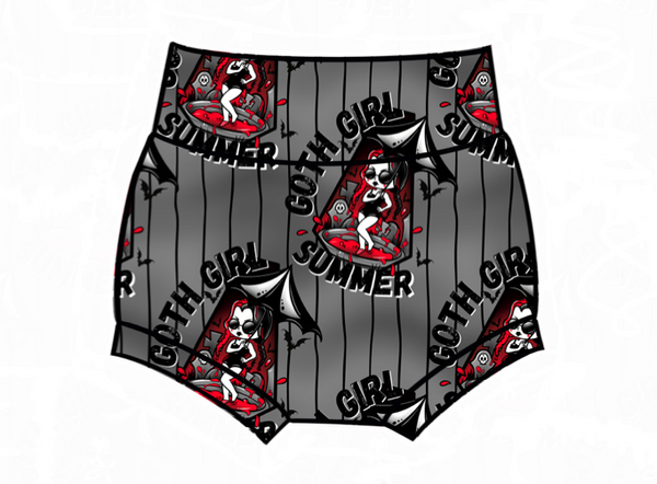 Goth Girl Summer Bummies