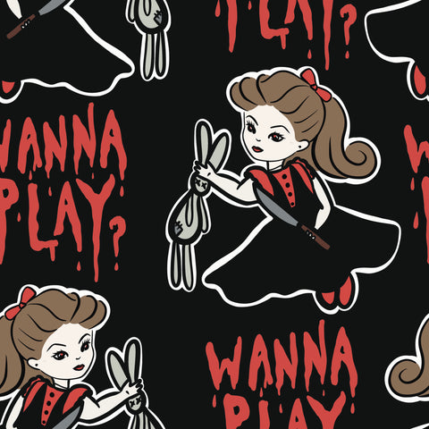 Wanna Play? Raglan Dress